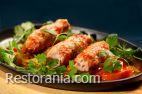 Rabbit kebab with vegetables Tandoor-menu : Rabbit kebab with vegetables