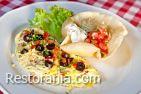 Mexican«» omelet American Breakfast menu : Mexican«» omelet