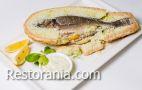 Bream baked in sea salt with seaweed Meat & Fish : Bream baked in sea salt with seaweed